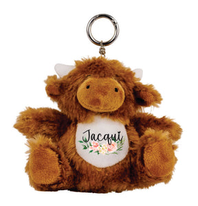 Keyring Highland Cow