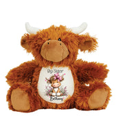 Printme Big Sister - Highland Cow #2