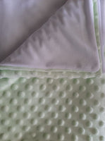 Minky Green Pea Blanket