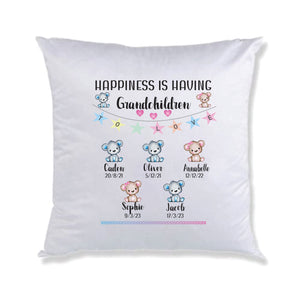 Happiness is Having Grandchildern Cushion