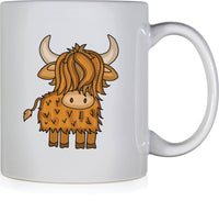 Highland Cow Coffee Mug