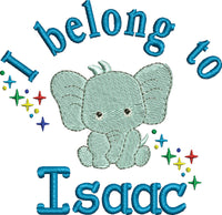 I Belong To... Elephant design