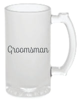 Frosted 16oz Beer Stein