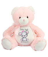 Zippies Teddy Birth Bear