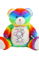 Zippies Teddy Birth Bear