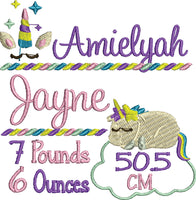 Birth Block Unicorn